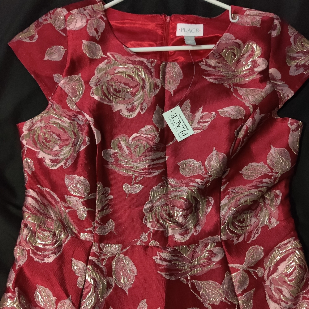 Red Indian style dress
